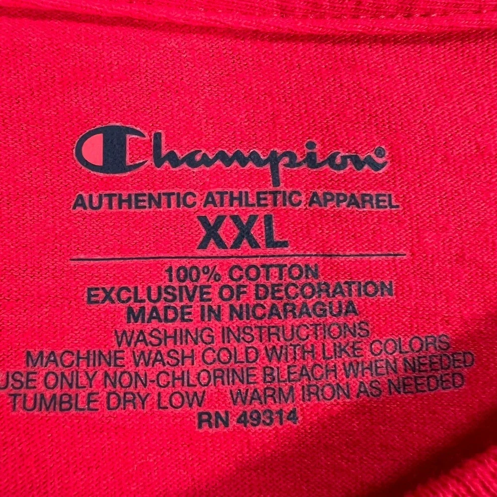 St. Louis Cardinals Missouri Tigers Shirt Mens 2XL XXL Red Short Sleeve MLB NCAA - Picture 2 of 11